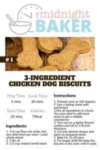 Homemade Dog Treat Recipes