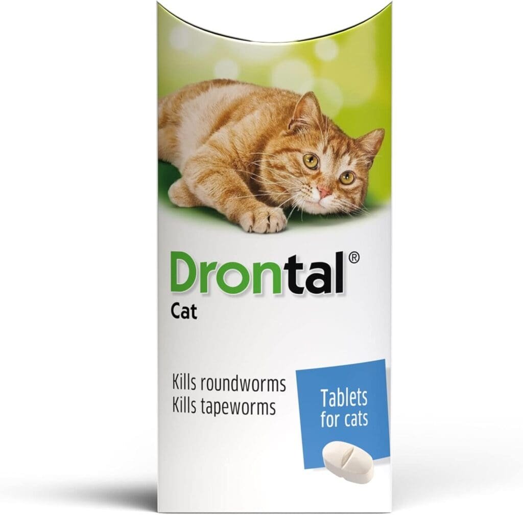 Drontal Cat Worming Tablet Review SingleDose Efficacy Happy Pet
