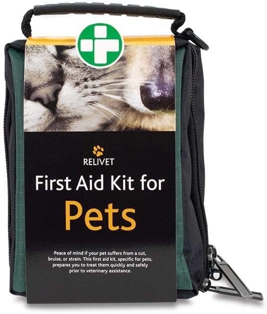 Reliance Medical Pet First Aid Travel Camping Kit for Dog or cat