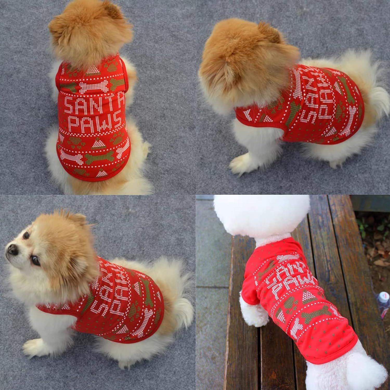 afocuz dog shirt christmas clothes review